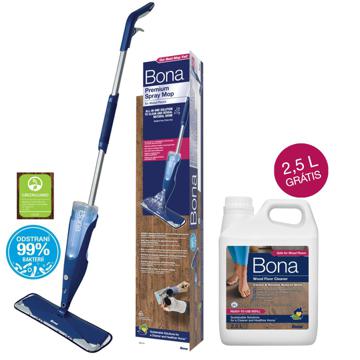 Bona Premium Spray Mop na dřevo + 2,5 l čistič ZDARMA