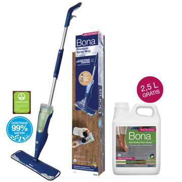 Bona Premium Spray Mop na tvrdé podlahy + 2,5 l čistič ZDARMA